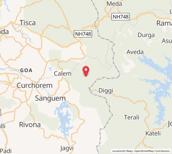 Map of Oxel, Goa