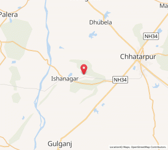 Map of Pachalpurwa, Madhya Pradesh