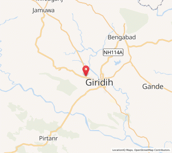 Map of Pachamba, Jharkhand
