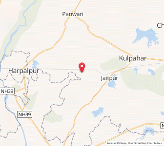 Map of Pachara, Uttar Pradesh