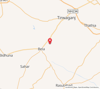 Map of Pachhaon, Uttar Pradesh