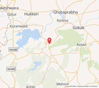 Map of Pachhapur, Karnataka