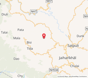 Map of Pachhein, Uttarakhand