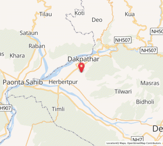 Map of Pachhmiwala, Uttarakhand