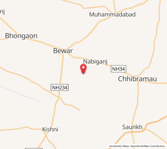 Map of Pachpokhra, Uttar Pradesh