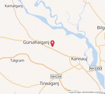 Map of Paden Purwa, Uttar Pradesh
