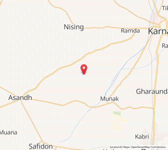 Map of Padha, Haryana
