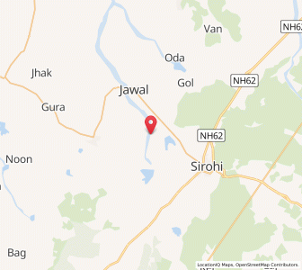 Map of Padiv, Rajasthan