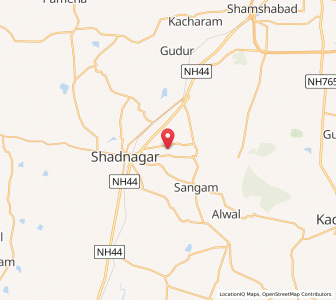 Map of Padkal, Andhra Pradesh