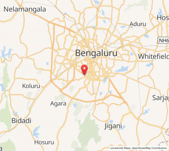 Map of PADMANBHANAGAR, Karnataka