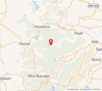 Map of Padsali, Maharashtra