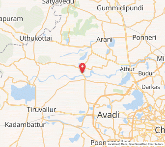 Map of Pagalmedu, Tamil Nadu