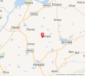 Map of Pagara, Rajasthan