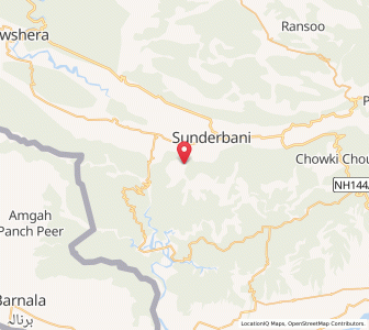 Map of Pahal, Kashmir