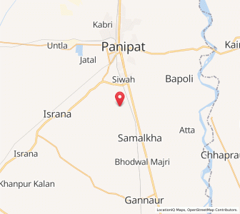 Map of Pahladpur Khalila, Haryana