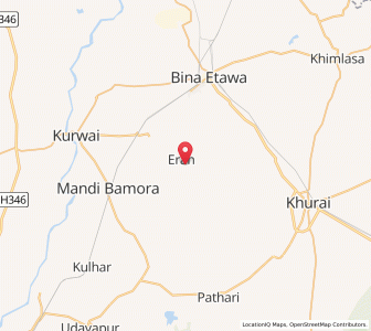 Map of Pahlejpur, Madhya Pradesh