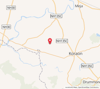 Map of Pahwari, Madhya Pradesh