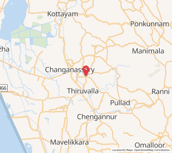 Map of Paippad, Kerala