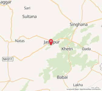 Map of Paji ki Dhani, Rajasthan