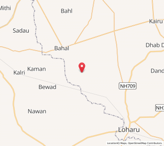 Map of Paju, Haryana