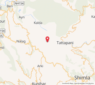 Map of Pakati, Himachal Pradesh