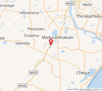 Map of Pakkam, Tamil Nadu