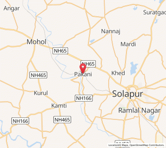 Map of Pakni, Maharashtra