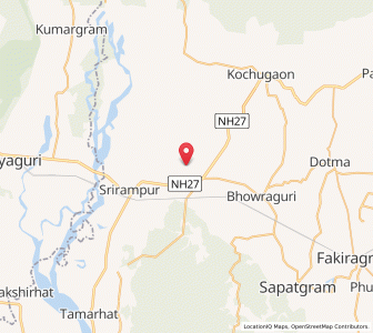 Map of Pakriguri, Assam