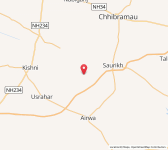 Map of Palahar, Uttar Pradesh