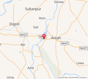 Map of Palaita, Rajasthan