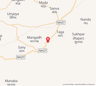 Map of Palanswa, Gujarat