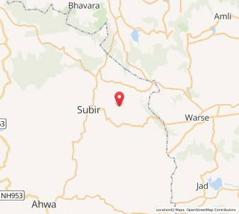 Map of Palasvihir, Gujarat