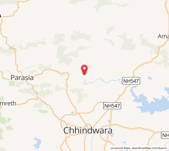 Map of Palatwada, Madhya Pradesh
