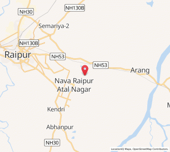 Map of Palaud, Chhattisgarh