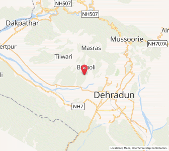Map of Palawali, Uttarakhand