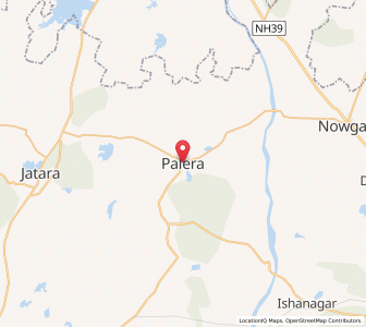 Map of Palera, Madhya Pradesh