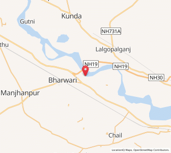 Map of Palhana, Uttar Pradesh