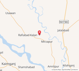 Map of Palhora, Uttar Pradesh