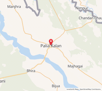 Map of Palia Kalan, Uttar Pradesh