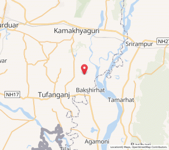 Map of Palika, West Bengal