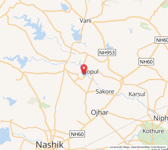 Map of Palkhed, Maharashtra
