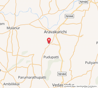 Map of Pallappatti, Tamil Nadu