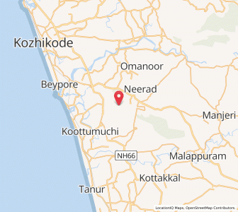 Map of Pallikal, Kerala