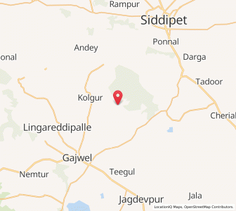 Map of Pallipahad, Andhra Pradesh