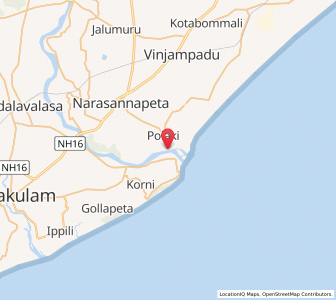 Map of Pallipeta, Andhra Pradesh