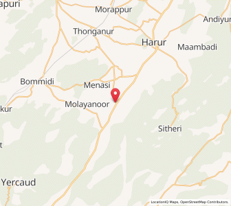 Map of Pallippatti, Tamil Nadu