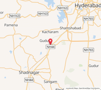 Map of Palmakul, Andhra Pradesh