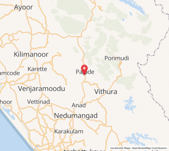 Map of Palod, Kerala