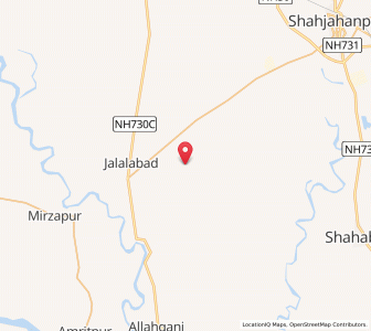 Map of Palrai, Uttar Pradesh