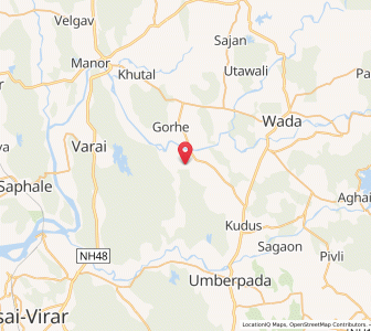 Map of Palsai, Maharashtra
